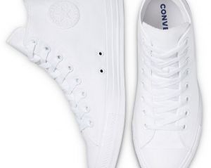 Converse Chuck Taylor All Star White Monochrome Hi galéria