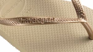 Havaianas Slim Sand Grey/Light Golden galéria