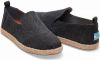 Toms Alpargatas Black Washed Canvas Deconstructed galéria