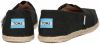 Toms Black Washed Canvas Alpargata galéria