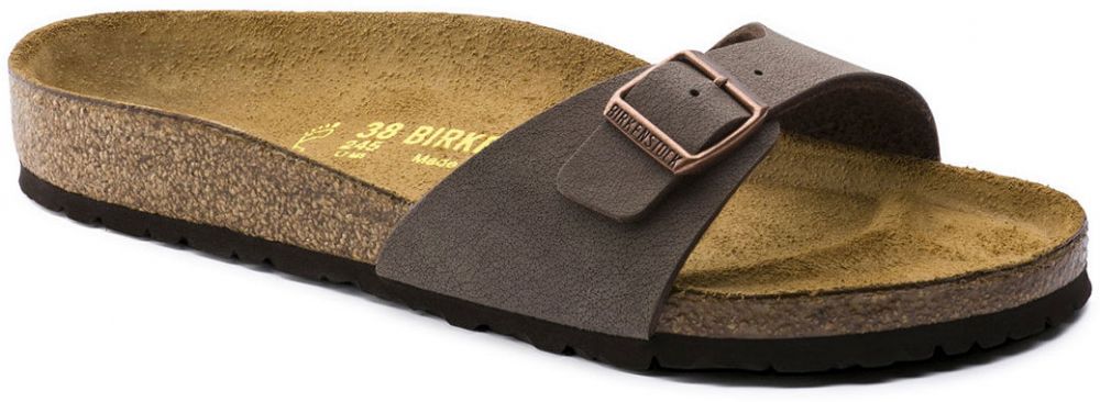 Birkenstock Madrid BF-Nubuck Mocha Regular Fit