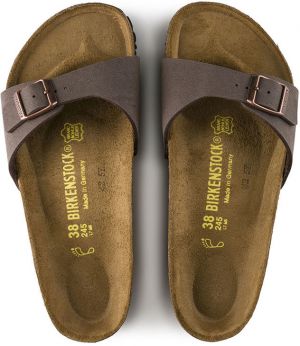 Birkenstock Madrid BF-Nubuck Mocha Regular Fit galéria