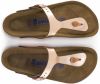 Birkenstock Gizeh Birko-Flor Metallic Copper Regular Fit galéria