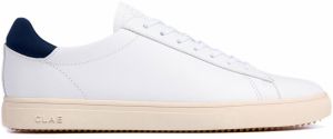 Clae Bradley White Leather