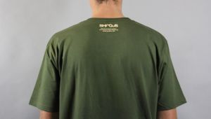 Shooos Earth positive Olive T-Shirt Limited Edition galéria