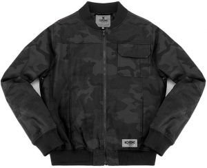 Chrome Industries Utility Bomber Jacket Black Camo