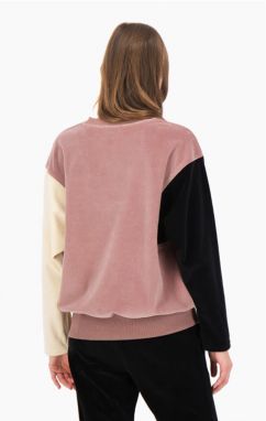 Champion Velour Colour Block Sweatshirt galéria