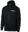 Nike Just Do It Zip Hoodie Mens Black galéria