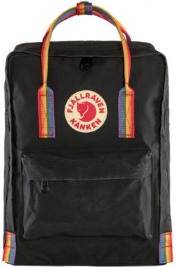 Fjällräven Kånken Rainbow Black