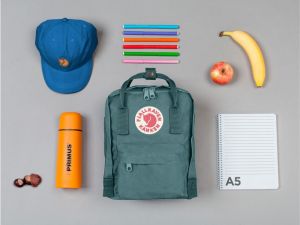 Fjällräven Kånken Mini Kids Frost Green galéria