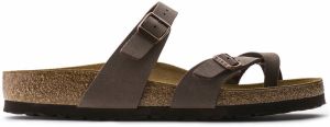 Birkenstock Mayari Birko-Flor Nubuck Mocha Regular Fit galéria