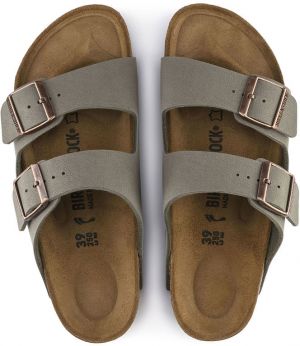 Birkenstock Arizona Nubuck Stone Narrow Fit galéria