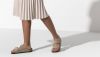 Birkenstock Arizona Soft Footbed Suede Leather Taupe Narrow Fit galéria