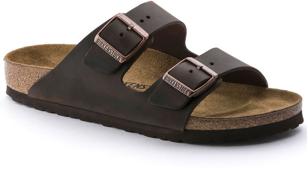 Birkenstock Arizona Oiled Leather Habana Regular Fit