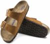 Birkenstock Arizona Soft Footbed Suede Leather Mink Narrow Fit galéria