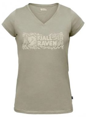 Fjällräven Logo stamp t-shirt W tenisky