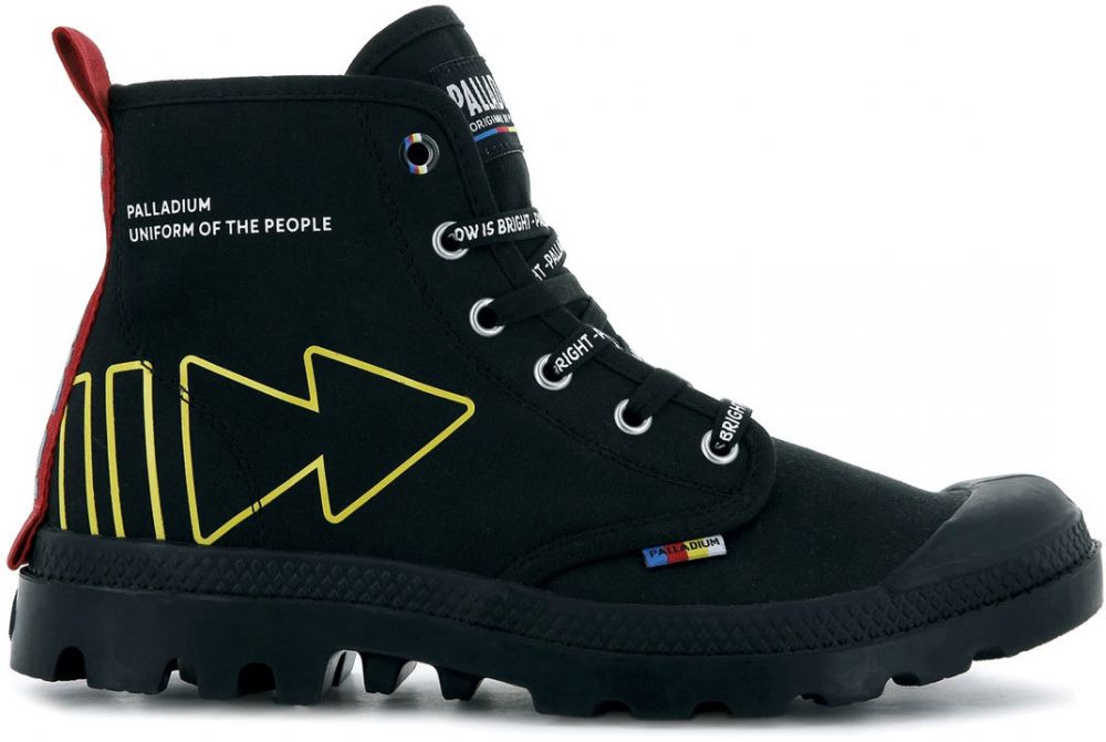 Palladium Pampa Dare Rew fwd Black