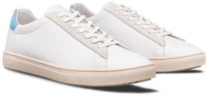 Clae Bradley White Milled Leather Blue galéria