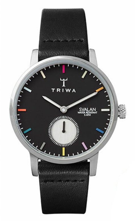 Triwa Vivid Svalan - Black Classic super slim