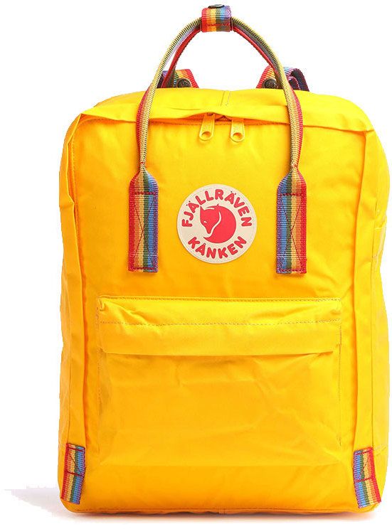 Fjällräven Kånken Rainbow Warm Yellow