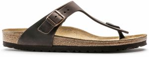 Birkenstock Gizeh NU Oiled Habana Narrow Fit galéria