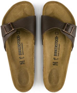 Birkenstock Madrid BF Dunkelbraun Regular Fit galéria