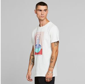 Dedicated T-shirt Stockholm Noodle Off-White galéria