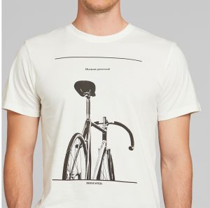 Dedicated T-shirt Stockholm Simplicity Bike Off-White galéria
