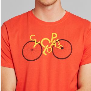 Dedicated T-shirt Stockholm Cyclopath Pale Red galéria