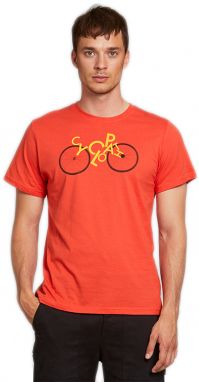 Dedicated T-shirt Stockholm Cyclopath Pale Red