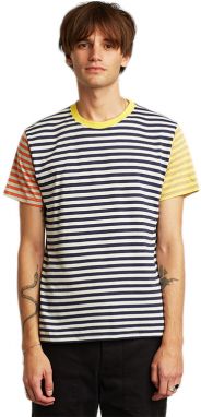 Dedicated T-shirt Stockholm Block Stripes Multi Color