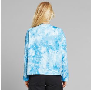 Dedicated Loose Sweatshirt Lerdala Tie Dye Blue galéria