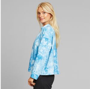 Dedicated Loose Sweatshirt Lerdala Tie Dye Blue galéria