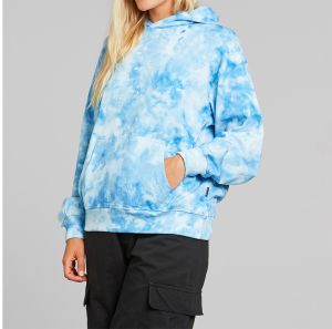 Dedicated Hoodie Sundborn Tie Dye Blue galéria