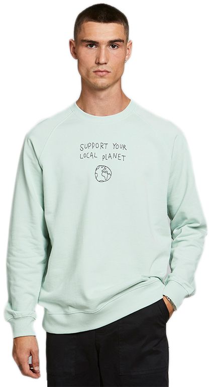 Dedicated Sweatshirt Malmoe Local Planet Mint