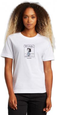 Dedicated T-shirt Mysen Lucy Nobody White