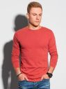 Červené štýlové tričko s dlhým rukávom L131 galéria