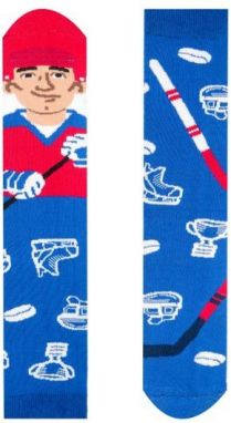 Veselé pánske ponožky Hokejový hráč