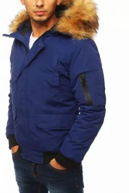 Granátová zimná bunda s kapucňou galéria