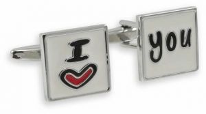Manžetové gombíky I ♥ You