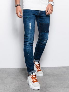 Originálne skinny fit modré rifle P1063