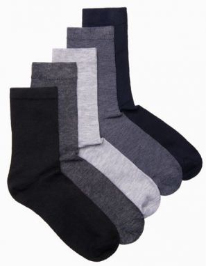 Mix ponožiek v klasických farbách U287
