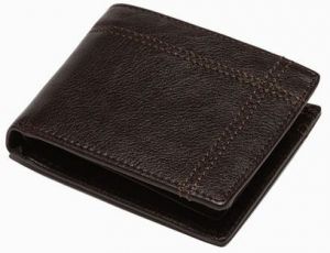 Kožená peňaženka v hnedej farbe A790