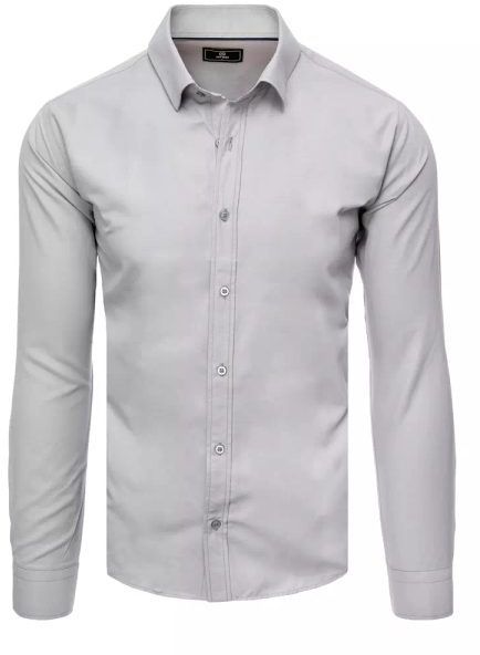 Svetlošedá elegantná košeľa