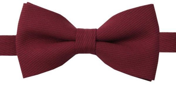 Elegantný vlnený bordový motýlik pre pánov