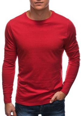 Červené bavlnené tričko EM-0103