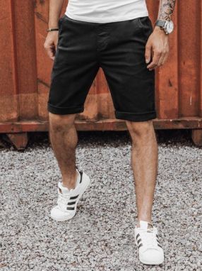 Trendy čierne rifľové kraťasy