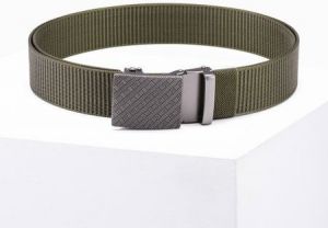 Pánsky opasok v khaki farbe A849