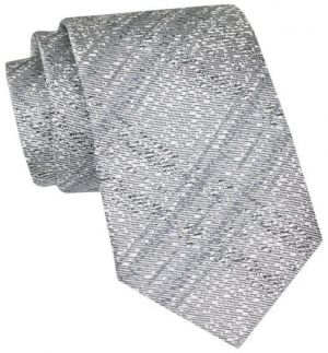 Trendy sivá vzorovaná pánska kravata
