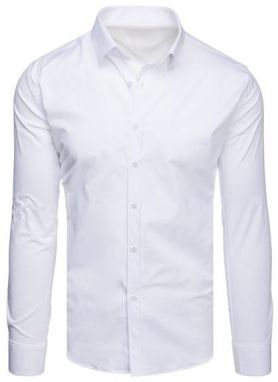 Elegantná biela pánska košeľa
